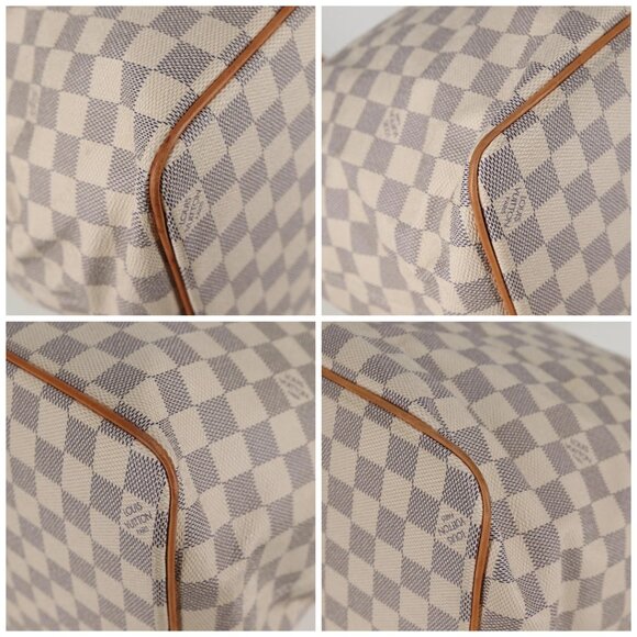 LOUIS VUITTON Damier Azur Saleya GM Tote Bag - Picture 16 of 16